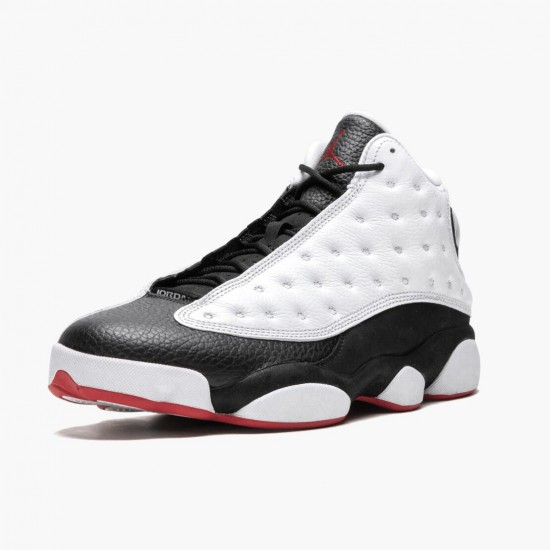 Air Jordan 13 Retro He Got Game Pánské 414571 104 Bílý/Černá-True Červené AJ13 Jordánské boty