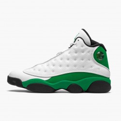 Air Jordan 13 Retro "Lucky Zelená" Pánské Bílý/Černá-Lucky Zelená DB6537 113 AJ13 Jordánské boty