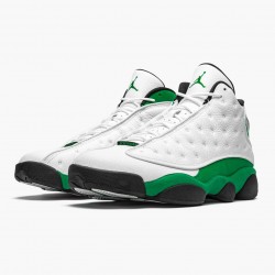 Air Jordan 13 Retro "Lucky Zelená" Pánské Bílý/Černá-Lucky Zelená DB6537 113 AJ13 Jordánské boty