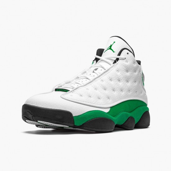 Air Jordan 13 Retro Lucky Zelená Pánské Bílý/Černá-Lucky Zelená DB6537 113 AJ13 Jordánské boty