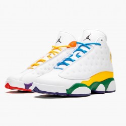 Air Jordan 13 Retro "Playground" Dámské CV0785 158 Bílý/Černá-Crt Prpl-Ttl Orang AJ13 Jordánské boty