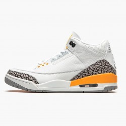 Air Jordan 3 Retro "Laser Oranžovýý" CK9246 108 Bílý/Laser Oranžovýý-Cement Šedá AJ3 Jordánské boty