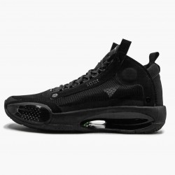 Nike Air Jordan XXXIV PE "Černá Cat" Černá/Černá-Dark Smoke Šedá BQ3381 003 AJ34 Tenisky