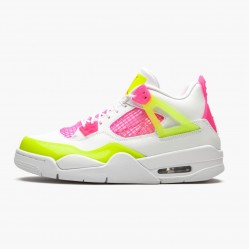 Air Jordan 4 Retro "Bílý Lemon Růžový" CV7808 100 Bílý/Lemon Venom/Růžový Blast AJ4 Jordánské boty