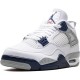 Air Jordan 4 Midnight  Navy Bílý Midnight Navy Light Smoke Šedá-Fire Červené DH6927-140