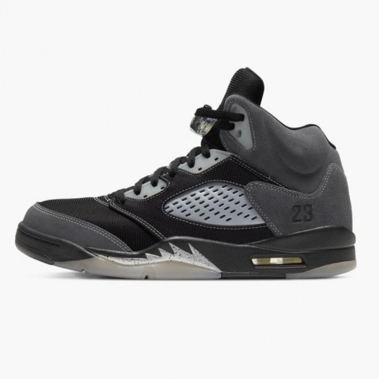 Air Jordan 5 Retro Anthracite Pánské Wolf Šedá Černá DB0731 001