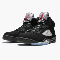 Air Jordan 5 Retro Černá Metallic Černá/Metallic Stříbrný 845035 003