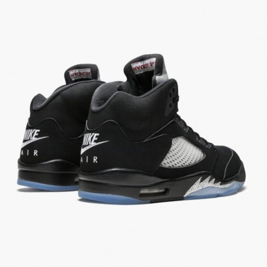 Air Jordan 5 Retro Černá Metallic Černá/Metallic Stříbrný 845035 003