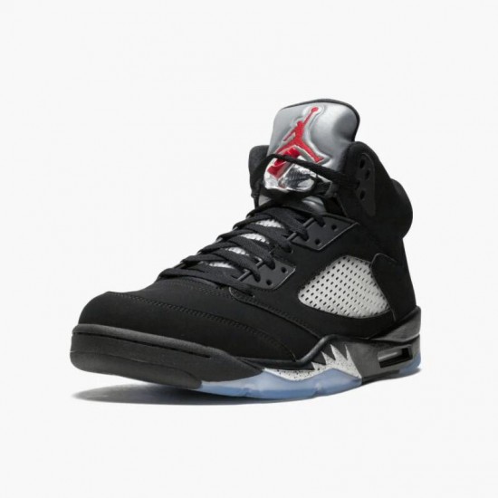 Air Jordan 5 Retro Černá Metallic Černá/Metallic Stříbrný 845035 003