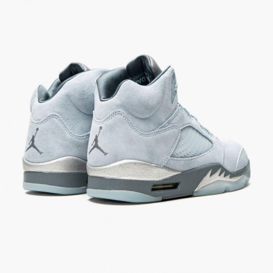 Air Jordan 5 Retro Modrýbird With Stříbrný Bílý DD9336 400