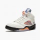 Air Jordan 5 Retro International Flight Sail/Racer Modrý-Cone-Černá 136027 148 AJ5 Jordánské boty