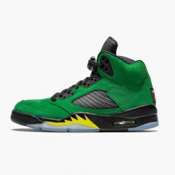 Air Jordan 5 Retro SE "Oregon" Zelená Žlutý CK6631 307