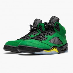 Air Jordan 5 Retro SE "Oregon" Zelená Žlutý CK6631 307