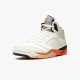 Air Jordan 5 Retro Shattered Backboard Sail Oranžovýý Černá DC1060 100