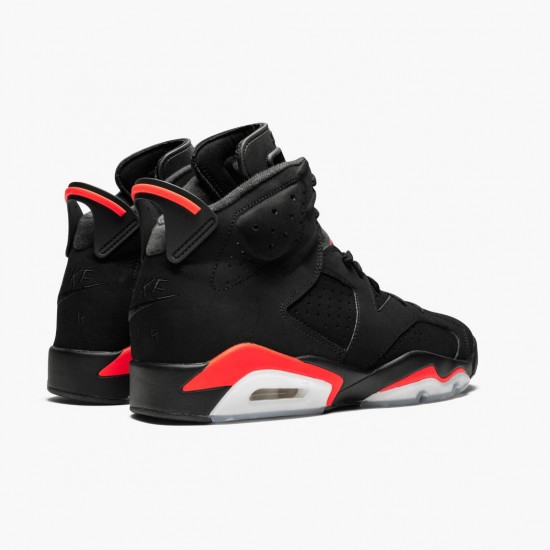 Air Jordan 6 Retro Černá Infrared Pánské 384664 060 Černá/Infrared AJ6 Černá Jordánské boty