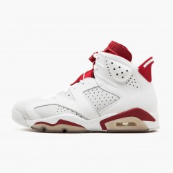 Air Jordan Retro 6 "Alternate" 384664 113 Bílý/Gym Červené-Pure Platinum AJ6 Černá Jordánské boty