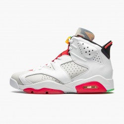 Air Jordan 6 Retro "Hare" CT8529 062 Neutral Šedá/Bílý-True Červené-Bl AJ6 Jordánské boty