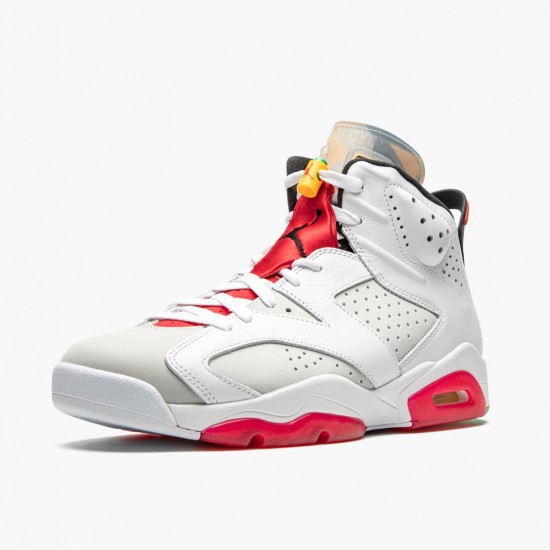 Air Jordan 6 Retro Hare CT8529 062 Neutral Šedá/Bílý-True Červené-Bl AJ6 Jordánské boty