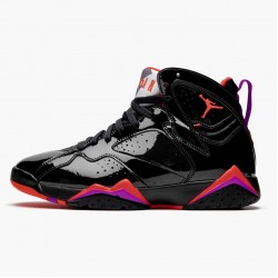 Air Jordan 7 Retro "Černá Patent" Černá/Anthracite-Smoke Šedá-Br 313358 006 AJ7 Jordánské boty