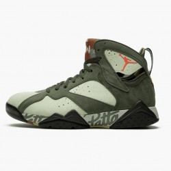 Air Jordan 7 Retro "Patta Icicle" Icicle/Sequoia-River Rock/Ligh AT3375 100 AJ7 Jordánské boty